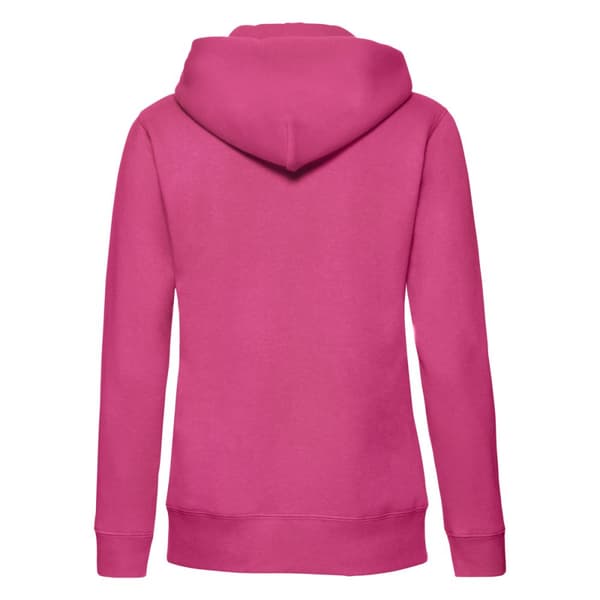 Fruit of the Loom Dam/Lady Fit Hoodie för damer