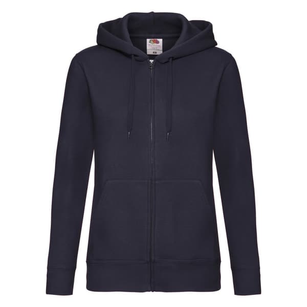 Fruit of the Loom Dam/Lady Fit Hoodie för damer