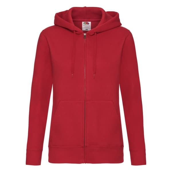Fruit of the Loom Dam/Lady Fit Hoodie för damer