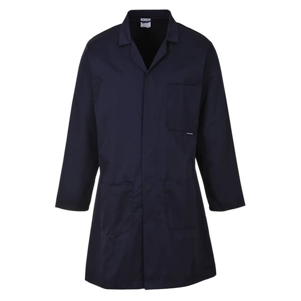 Portwest Standard Workwear Lab Coat (Medical Health) (paket med 2) Navy M