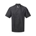 Pikkukuva 1 / 2: Premier Unisex Adults Chefs Zip-Close Short Sleeve Jacket