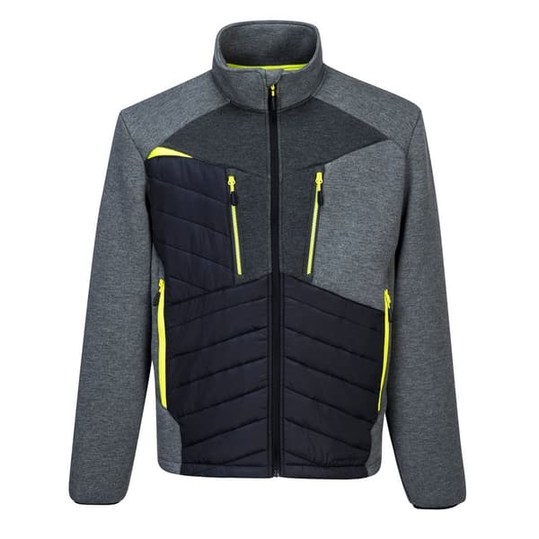 Portwest DX4 Baffle Jacket för män Metal Grey 3XL