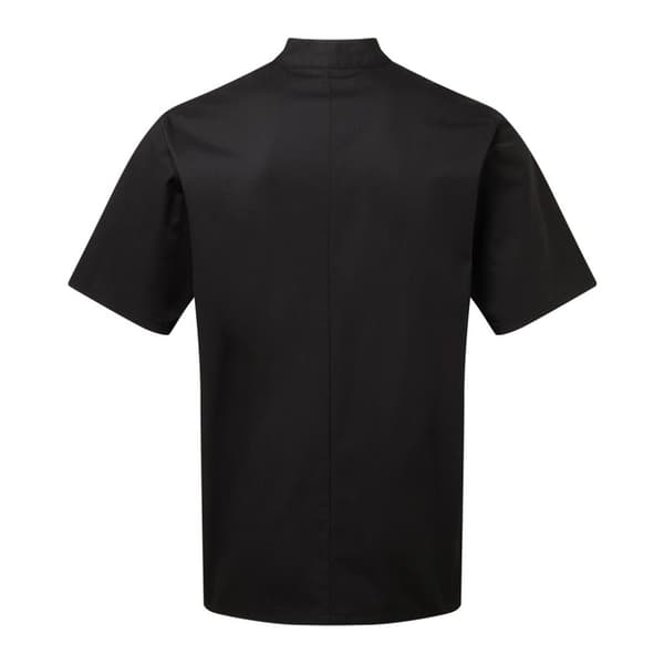 Premier Voksne Unisex Essential kortærmet kokkene jakke med korte ærmer