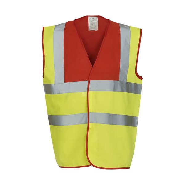 Yoko Adults Unisex Two Tone Class 1 Reflective Jacket
