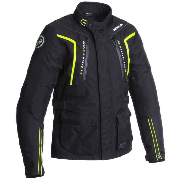 BERING Ralf Sort og Fluo Motorcykeljakke