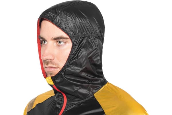 löparjacka trailrunning, LA SPORTIVA BLIZZARD WINDBREAKER JKT MENS BLACK/YELLOW