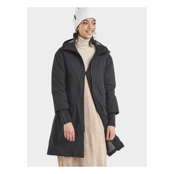 Aino Parka Black | Varm Parka till dam