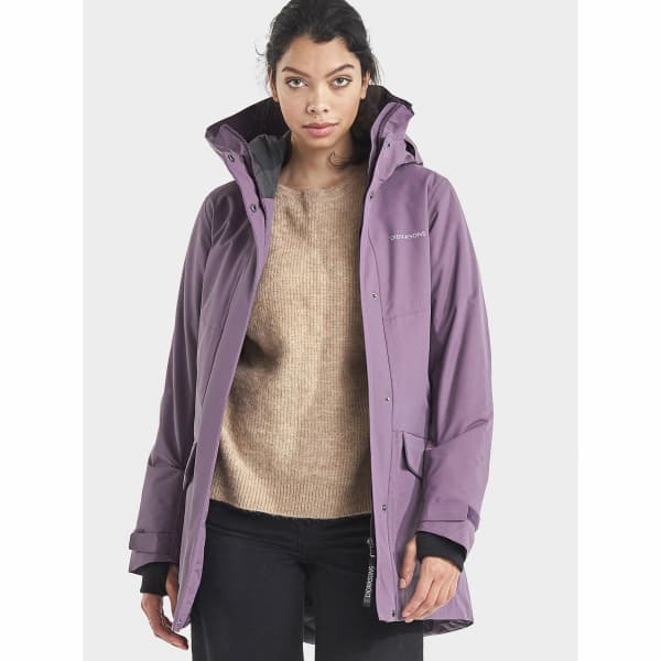 Frida Parka 4 Eggplant | Vattentät och Varm Parka