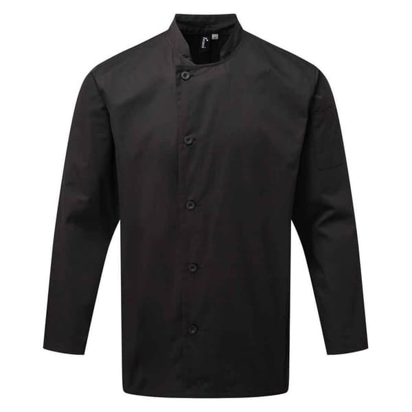 Premier Mens Essential Long-Sleeved Chef Jacket