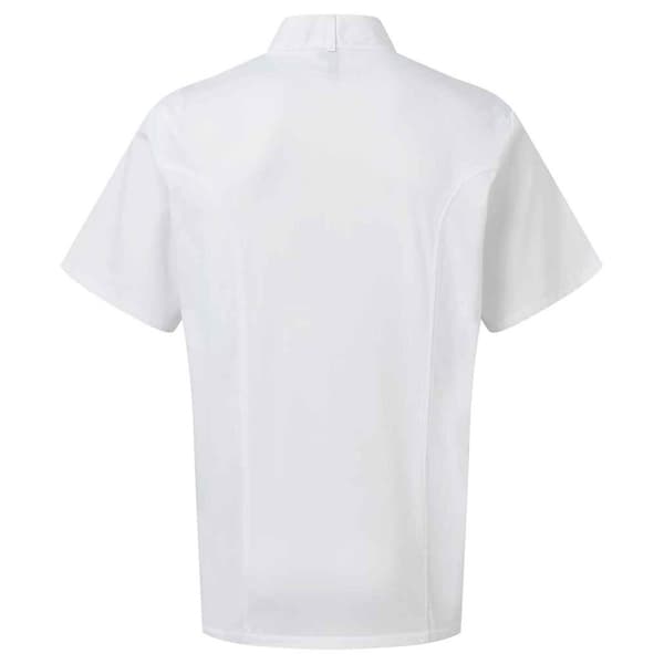 Premier Unisex Coolchecker kortærmet kokkejakke til voksne