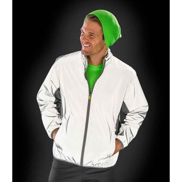 Spiro Mens Luxe reflekterande vattentät jacka