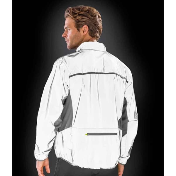 Spiro Mens Luxe reflekterande vattentät jacka
