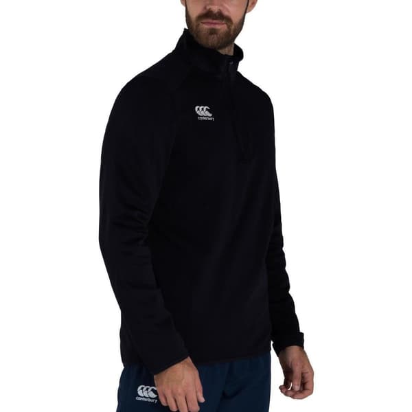 Canterbury Herre Club Zip Neck Track Top med lynlås i halsen