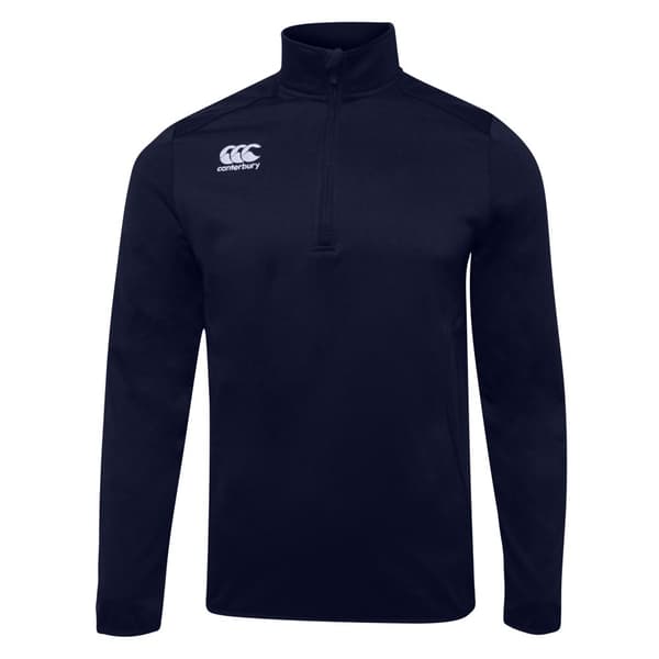 Canterbury Herre Club Zip Neck Track Top med lynlås i halsen