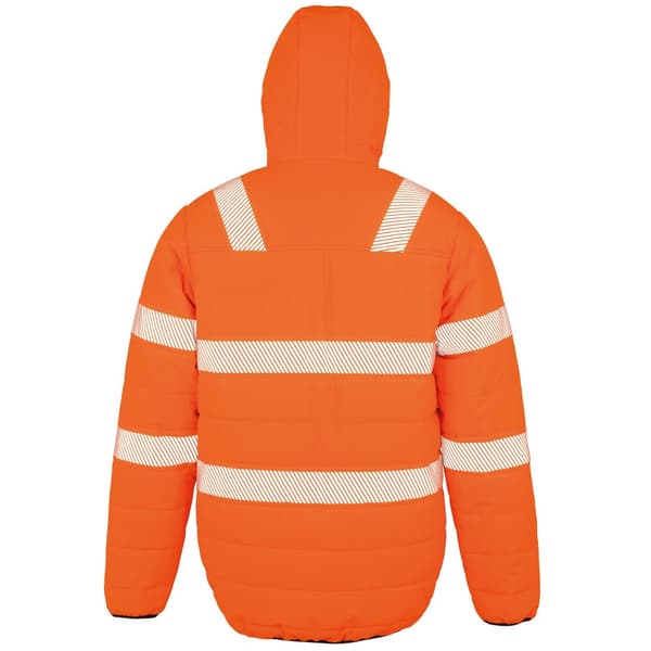 Result Genuine Recycled Ripstop Safety Padded Jacket för män