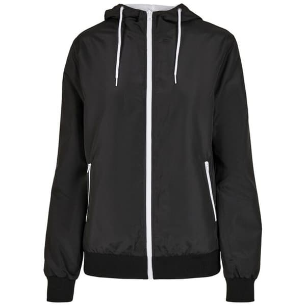 Build Your Brand Dame/Damer Windrunner Recycled Jacket