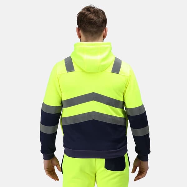 Regatta Mens Pro Hi-Vis Full Zip Jacket