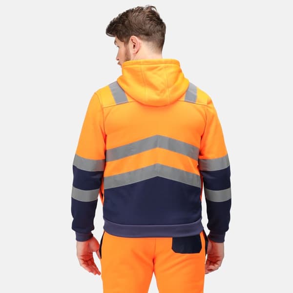 Regatta Mens Pro Hi-Vis Full Zip Jacket