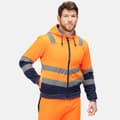 Miniatyrbild 1 av 5: Regatta Mens Pro Hi-Vis Full Zip Jacket