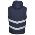 Miniatyrbilde 2 av 3: Yoko Womens/Ladies Kensington Hi-Vis Hooded Gilet