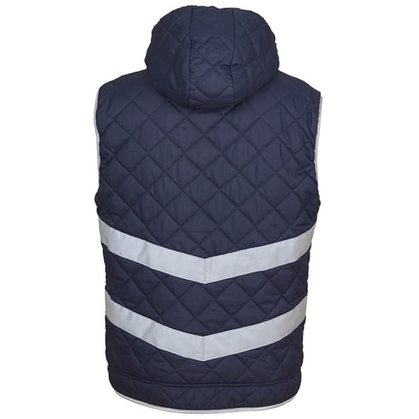 Yoko Womens/Ladies Kensington Hi-Vis Hooded Gilet
