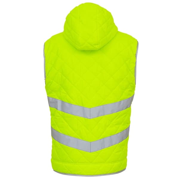 Yoko Womens/Ladies Kensington Hi-Vis Hooded Gilet
