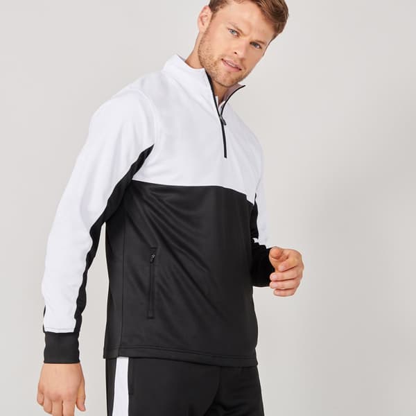 Finden & Hales Quarter Zip Track Top til mænd