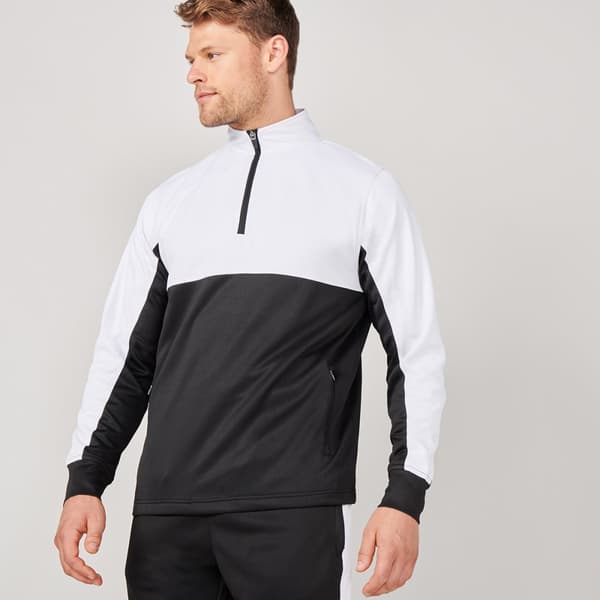 Finden & Hales Quarter Zip Track Top til mænd