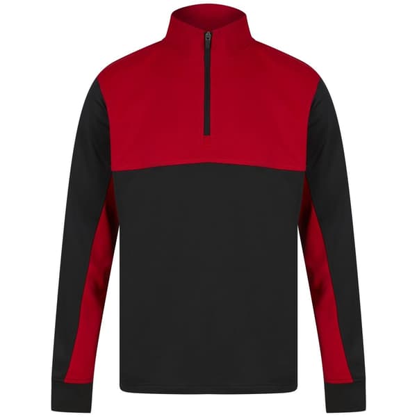 Finden & Hales Mens Quarter Zip Track Top