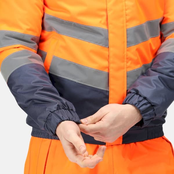 Regatta Bomber vandtæt Hi-Vis jakke til mænd