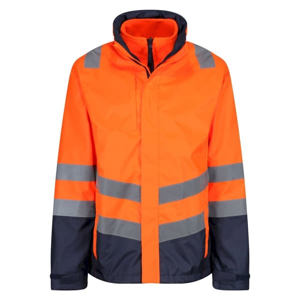 Regatta Herre Pro 3 i 1 Hi-Vis jakke til mænd