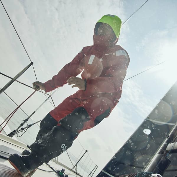 Seglarjacka Gill OS2 Offshore Red, herr Klädstorlek: Medium