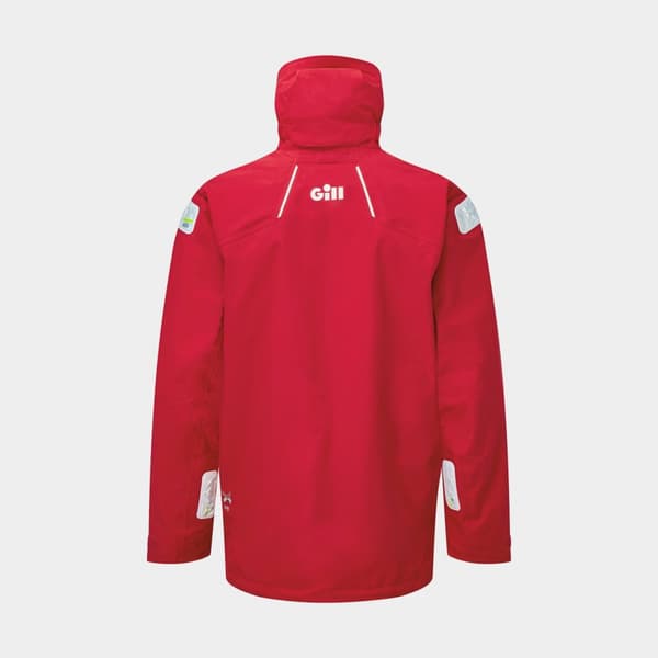 Seglarjacka Gill OS2 Offshore Red, herr Klädstorlek: Medium