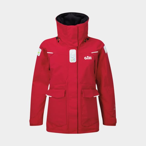 Seglarjacka Gill OS2 Offshore Red, dam Klädstorlek: EU 38 (UK 12)