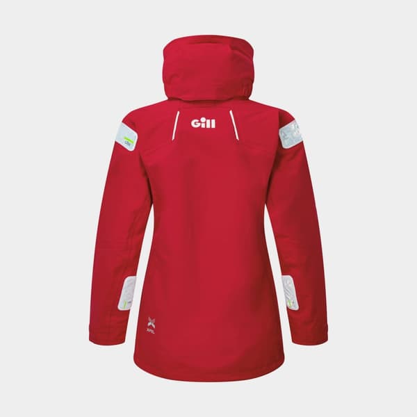 Seglarjacka Gill OS2 Offshore Red, dam Klädstorlek: EU 34 (UK 8)