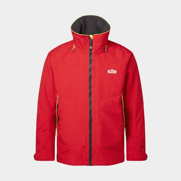 Seglarjacka Gill OS3 Coastal Red, herr Klädstorlek: Medium
