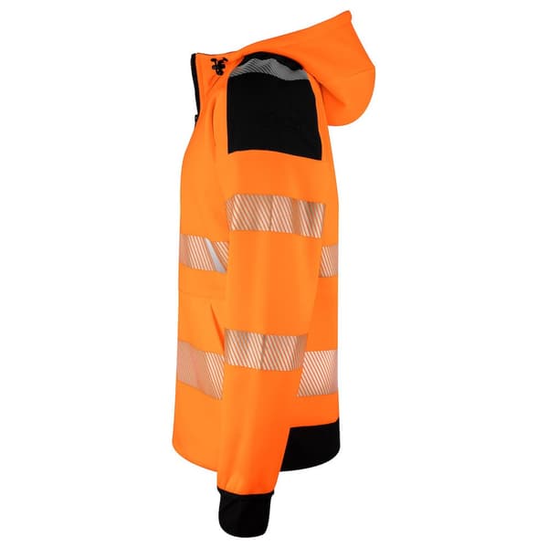 Projob Herre Hi-Vis jakke med lang manchet og hætte med hætte