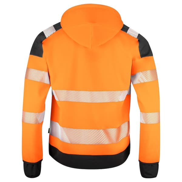 Projob Herre Hi-Vis jakke med lang manchet og hætte med hætte