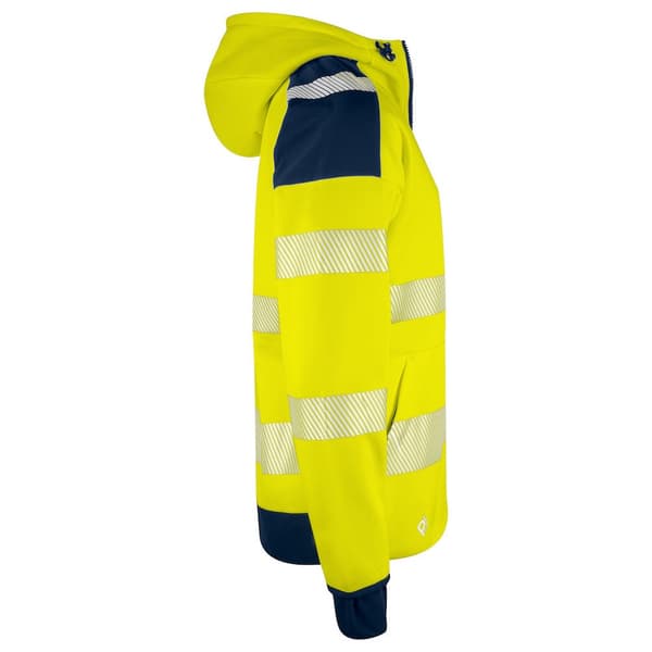 Projob Herre Hi-Vis jakke med lang manchet og hætte med hætte
