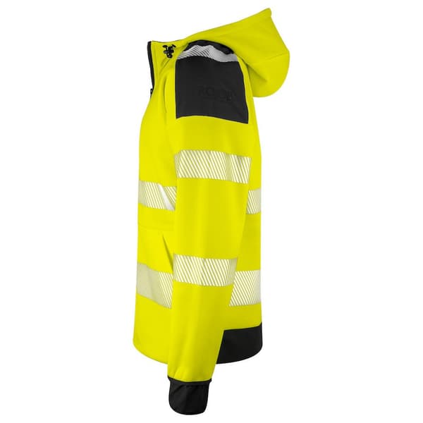 Projob Herre Hi-Vis jakke med lang manchet og hætte med hætte