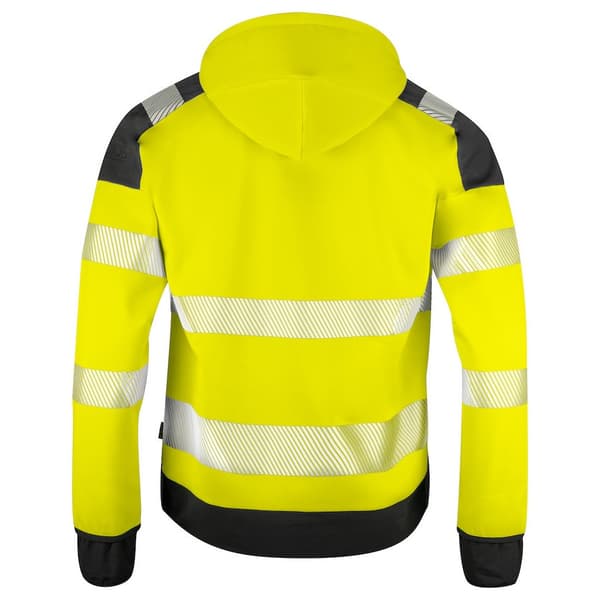 Projob Herre Hi-Vis jakke med lang manchet og hætte med hætte