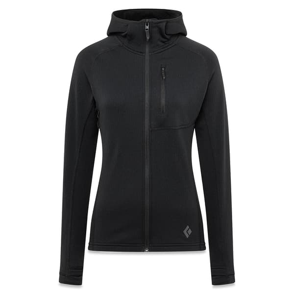 Black Diamond Coefficient Fleece Hoody fleecejacka (dam) Black S