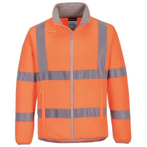 Portwest Unisex Adult Eco Friendly Hi-Vis Fleece Jacket
