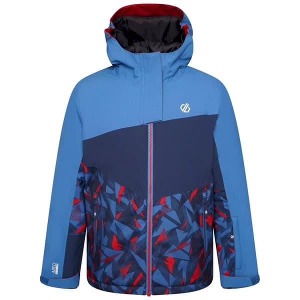Dare 2B Barn/Kids Humour II Geometric Ski Jacket Vallarta Blue/Moonlight 3-4 Years