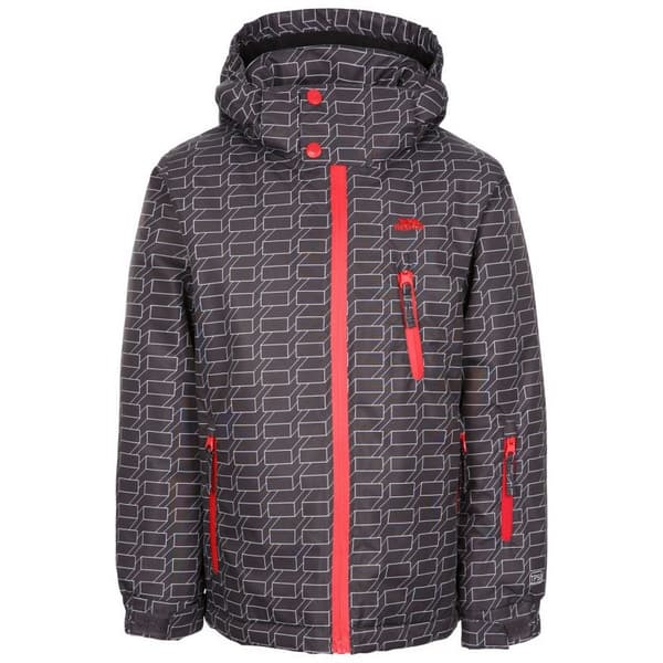 Trespass Boys TP50 Waterproof Ski Jacket Dark Grey 2-3 Years