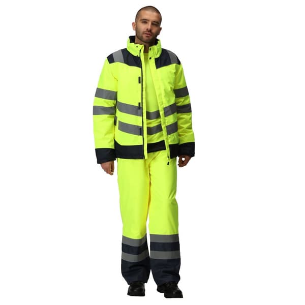 Regatta Unisex Adult Professional Pro Hi-Vis Heated Jacket