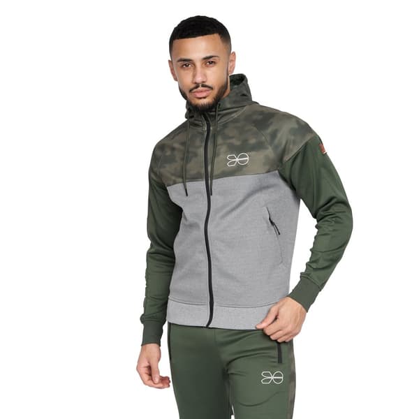Crosshatch Shenmoore Track Top til mænd Dark Green L