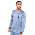 Miniatyrbild 1 av 4: Crosshatch Catmoore Crew Neck Track Top för män