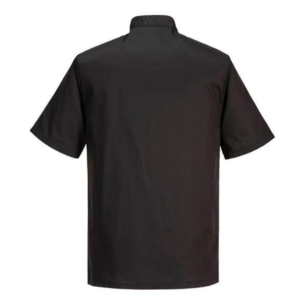 Portwest Mens Cumbria Short-Sleeved Chef Jacket