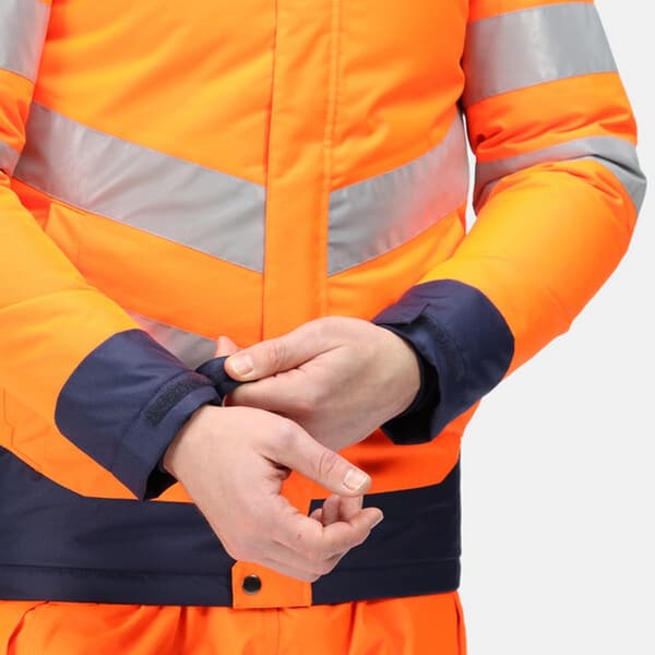 Regatta Unisex Adult Pro Thermogen Hi-Vis uppvärmd jacka för vuxna